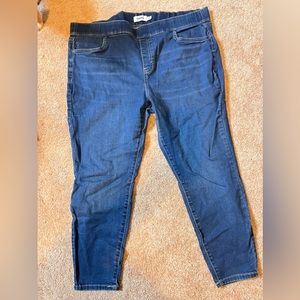 Sonoma 20W pull on denim jegging skinny